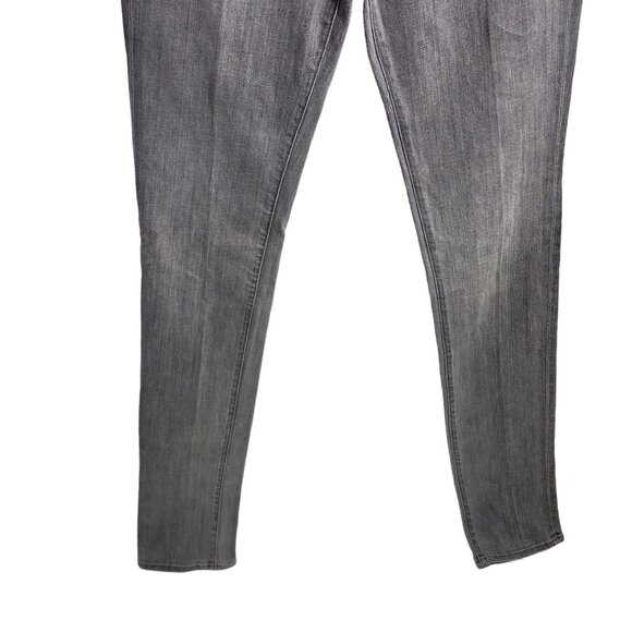 J Brand Gray Skinny Jeans Size 30 Cotton/Spandex Women's Size 30 Long Length - Picture 9 of 10